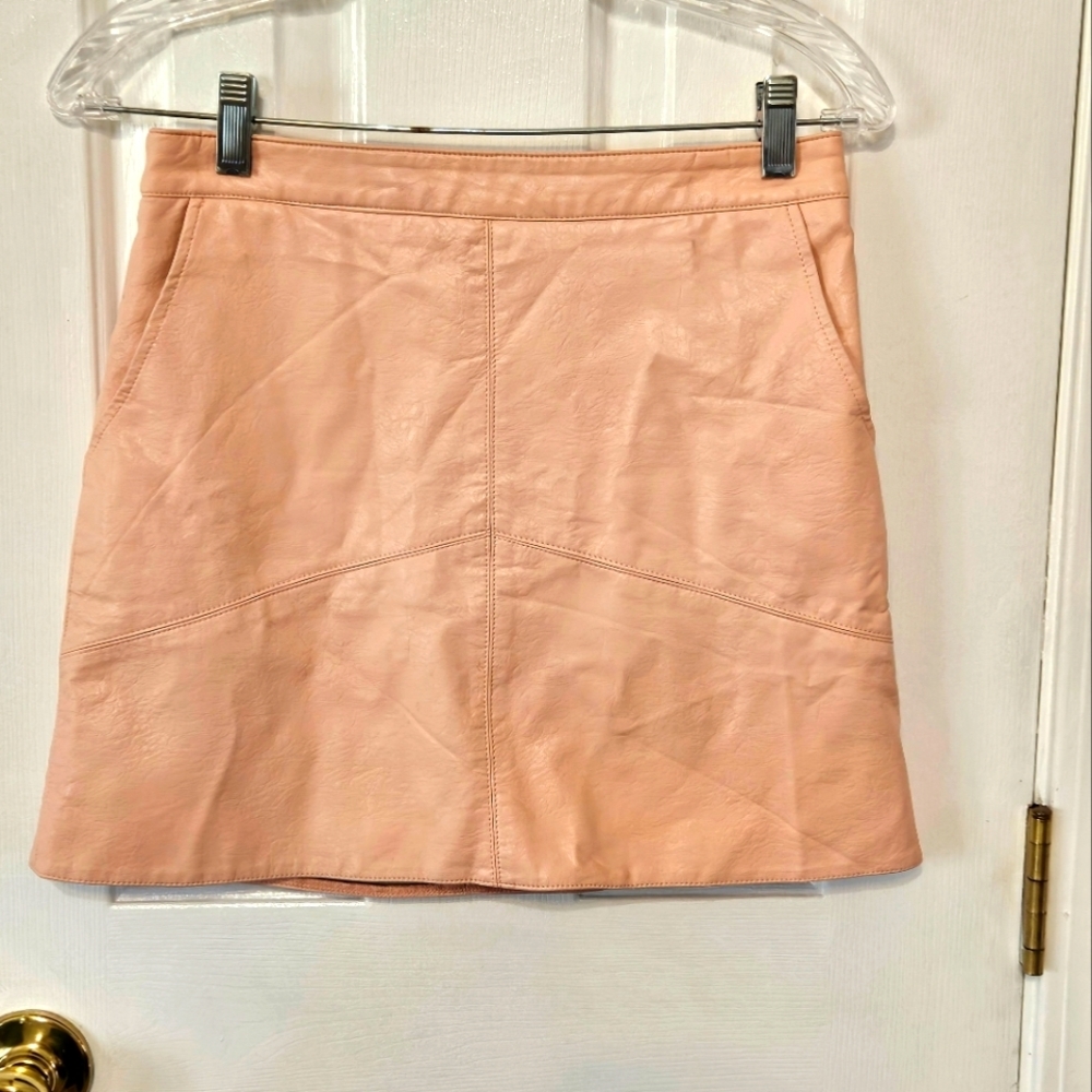 Lulu's Pink A-Line Mini Skirt Casual Resort Size Small
